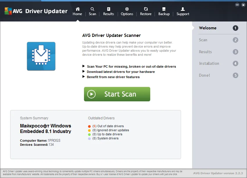 AVG Driver Updater AVG Driver Updater