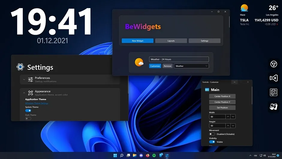 BeWidgets BeWidgets
