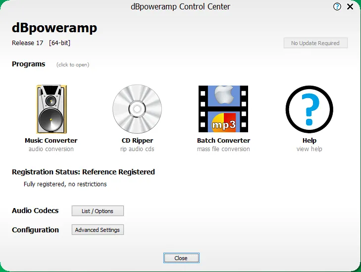 dBpoweramp Music Converter dBpoweramp Music Converter