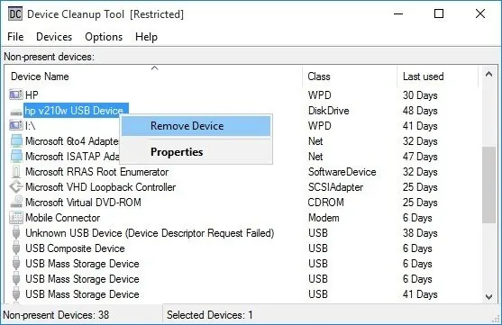 Device Cleanup Tool Device Cleanup Tool