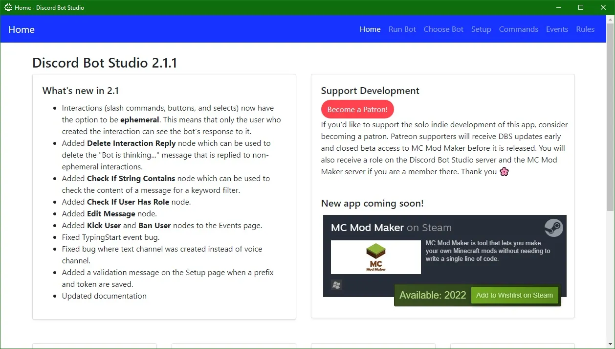 Discord Bot Studio Discord Bot Studio