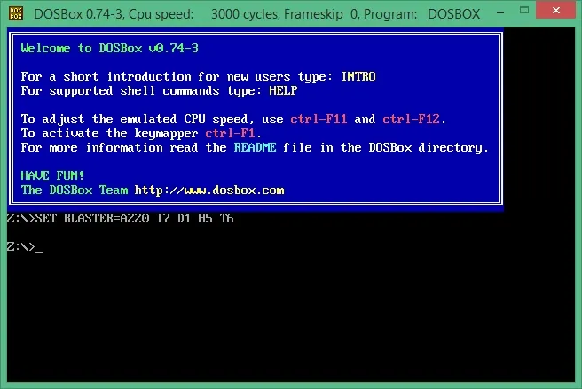 DOSBOX DOSBOX