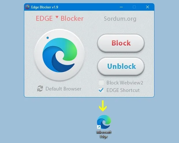 Edge Blocker Edge Blocker