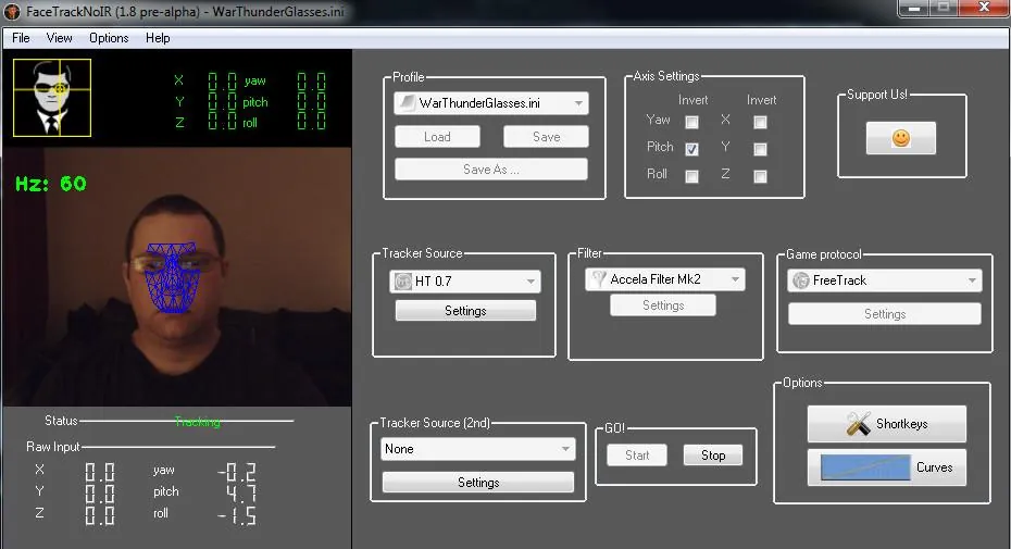 FaceTrackNoIR скачать FaceTrackNoIR скачать