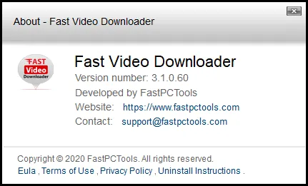 Fast Video Downloader код активации Fast Video Downloader код активации