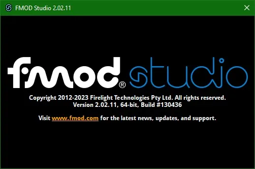 FMOD Studio скачать FMOD Studio скачать