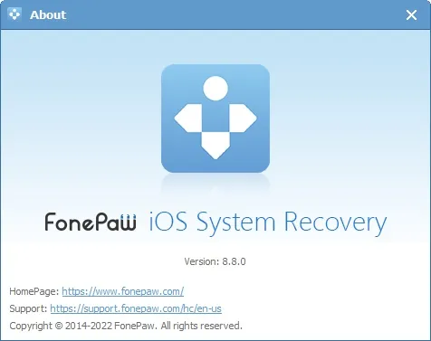 FonePaw iOS System Recovery код активации FonePaw iOS System Recovery код активации
