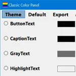 Иконка Classic Color Panel 2.0.0.57