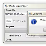Иконка Win32 Disk Imager 1.0.0