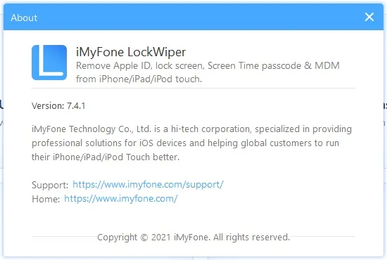 iMyFone LockWiper с ключом iMyFone LockWiper с ключом