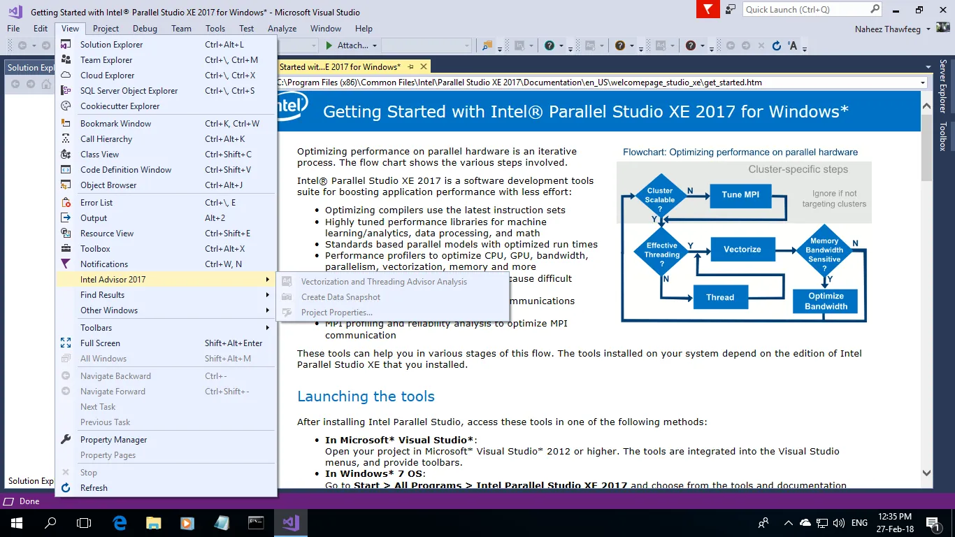 Intel Parallel Studio Intel Parallel Studio