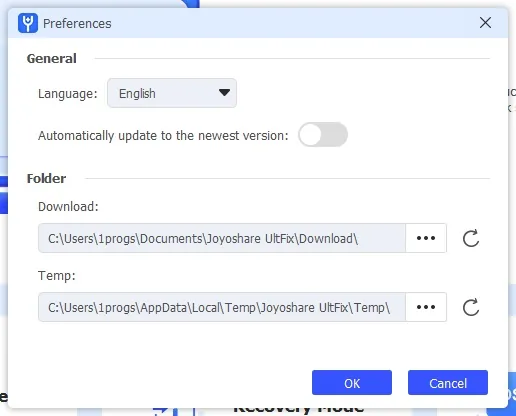 Joyoshare UltFix key Joyoshare UltFix key
