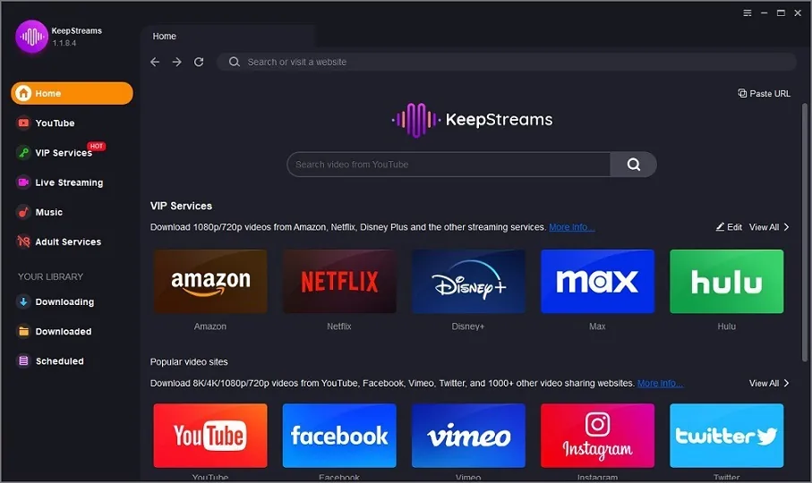 KeepStreams KeepStreams