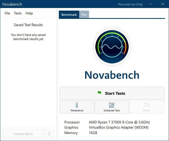 NovaBench NovaBench