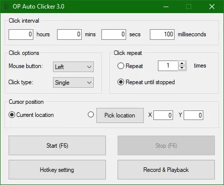 OP Auto Clicker OP Auto Clicker