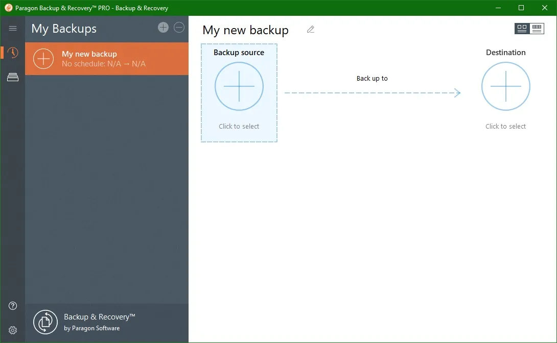 Paragon Backup & Recovery Paragon Backup & Recovery
