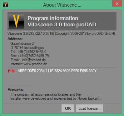ProDAD VitaScene скачать ProDAD VitaScene скачать