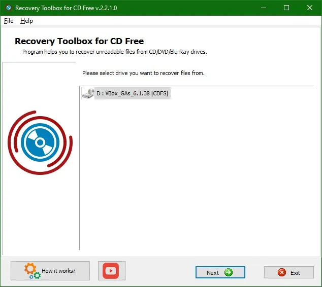 Recovery Toolbox for CD Free Recovery Toolbox for CD Free