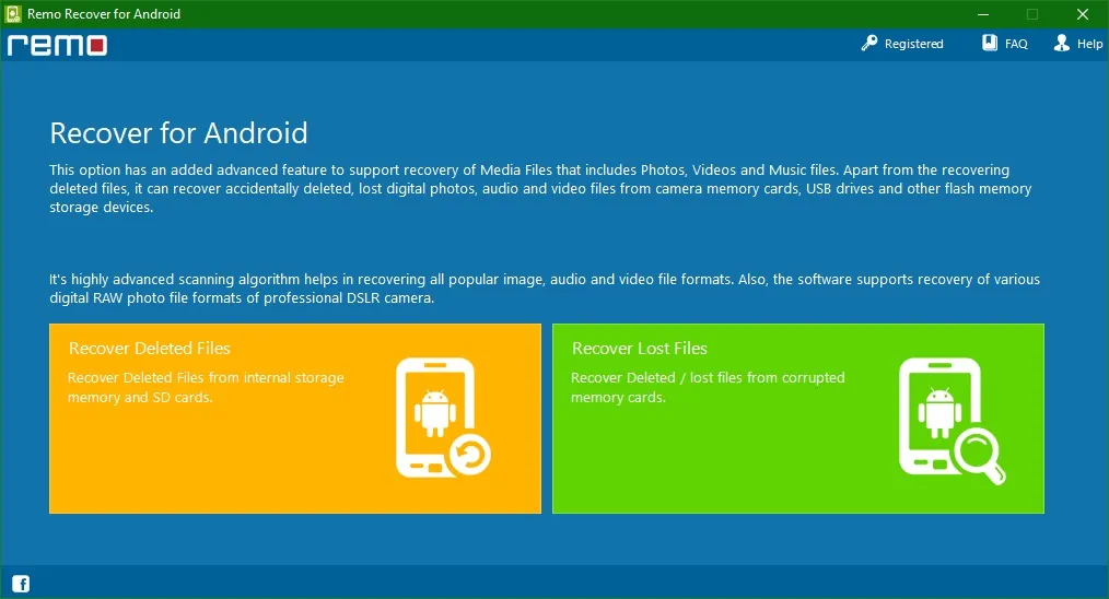 Remo Recover for Android Remo Recover for Android