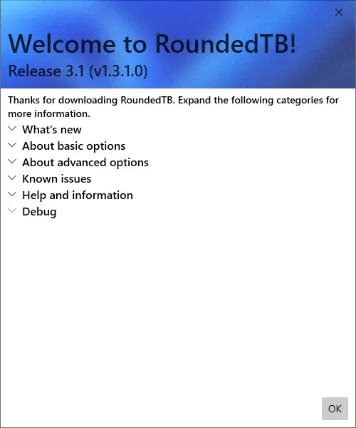 RoundedTB скачать для Windows RoundedTB скачать для Windows