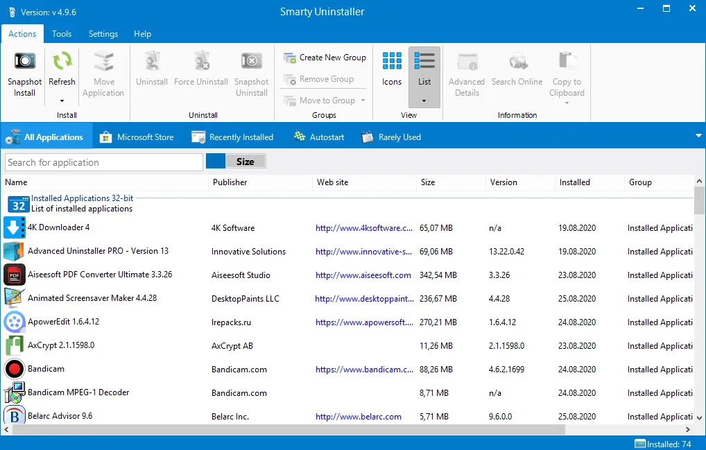 Smarty Uninstaller Smarty Uninstaller