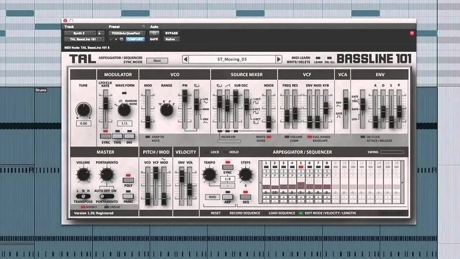 TAL BassLine 101 TAL BassLine 101
