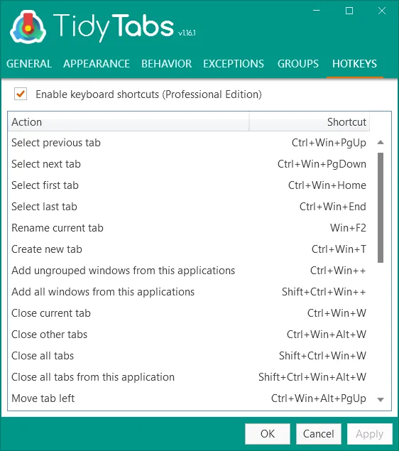TidyTabs скачать TidyTabs скачать