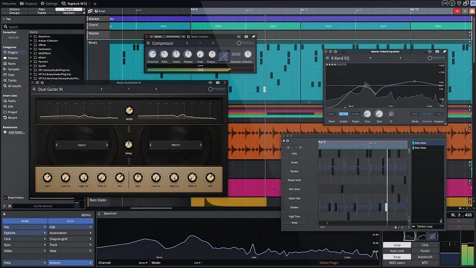 Tracktion Software Waveform Tracktion Software Waveform