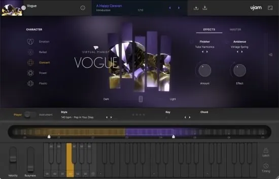 uJAM Virtual Pianist VOGUE uJAM Virtual Pianist VOGUE