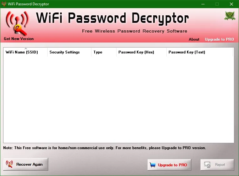 WiFi Password Decryptor WiFi Password Decryptor