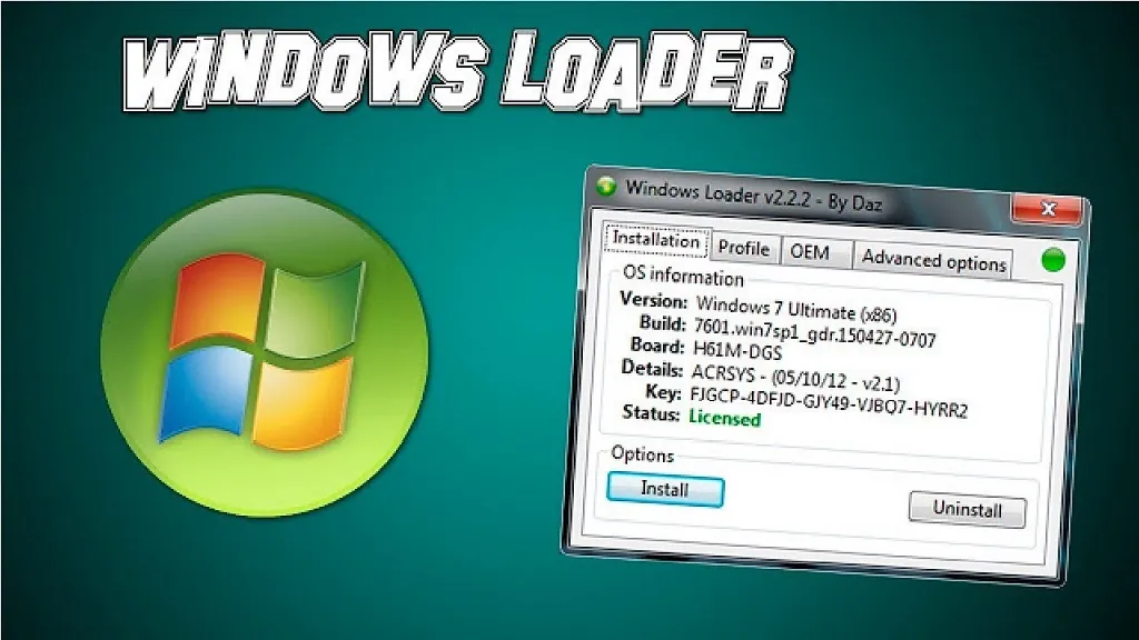 Windows Loader by DAZ Windows Loader by DAZ
